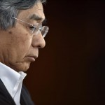 El gobernador del Banco Central de Japón (BoJ), Haruhiko Kuroda, durante una rueda de prensa celebrada en la sede del BoJ en Tokio (Japón). EFE/Archivo