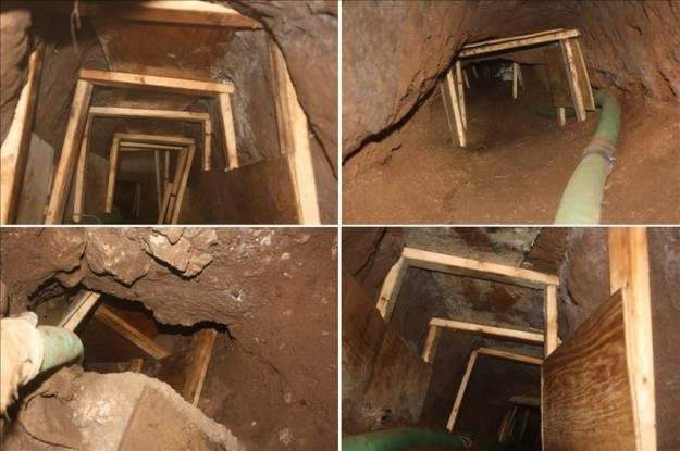 Descubren túnel inconcluso en frontera de Arizona