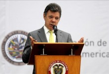 Al principio del segundo mandato de Santos