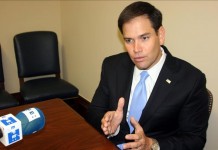 En la foto el senador por Florida Marco Rubio. EFE/Archivo