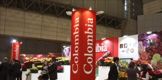 Fotografía facilitada por Proexport Colombia, del espacio de participación de su país en una feria internacional de Comercio. EFE/Solo uso editorial