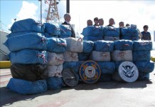 Agentes de la Oficina de Investigaciones de Seguridad Interna del Servicio de Inmigración y Control de Aduanas incautaron 473.99 libras de cocaína en la costa de Guayanilla, municipio del sur de Puerto Rico. EFE/Archivo