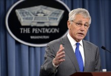 El secretario de Defensa estadounidense, Chuck Hagel. EFE/Archivo