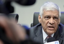 El secretario general de la Organización de Países Exportadores de Petróleo (OPEP), Abdalla Salem El-Badri. EFE/Archivo