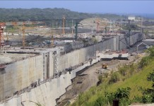 Imagen de los trabajos de ampliación del Canal de Panamá. EFE/Archivo