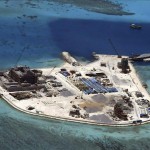 Fotografía facilitada por las Fuerzas Armadas de Filipinas el pasado me de abril, que muestra varias construcciones en las disputadas islas en el mar de China Meridional. EFE/Archivo