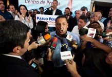 El exgobernador del estado occidental de Zulia (2008-2012), Pablo Pérez. EFE/Archivo