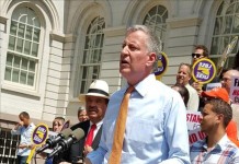 El alcalde de Nueva York, Bill de Blasio. EFE/Archivo