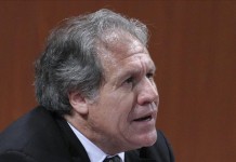 El secretario general de la Organización de Estados Americanos (OEA), Luis Almagro. Archivo