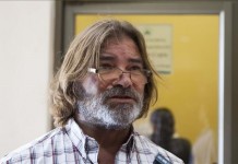 Luis Callejas, diputado ante la Asamblea Nacional de Nicaragua por el Partido Liberal Independiente (PLI) y presidente de la Comisión de Paz, Defensa, Gobernación y Derechos Humanos, fue registrado este lunes al atender a la prensa, en Managua(Nicaragua).