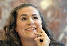 La mezzo-soprano italiana Cecilia Bartoli. Archivo