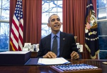 El presidente estadounidense, Barack Obama, en el Despacho Oval, en Washington.
