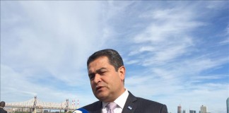 El presidente de Honduras, Juan Orlando Hernández. Archivo
