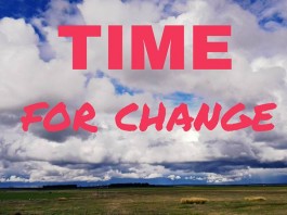 TIME FOR CHANGE